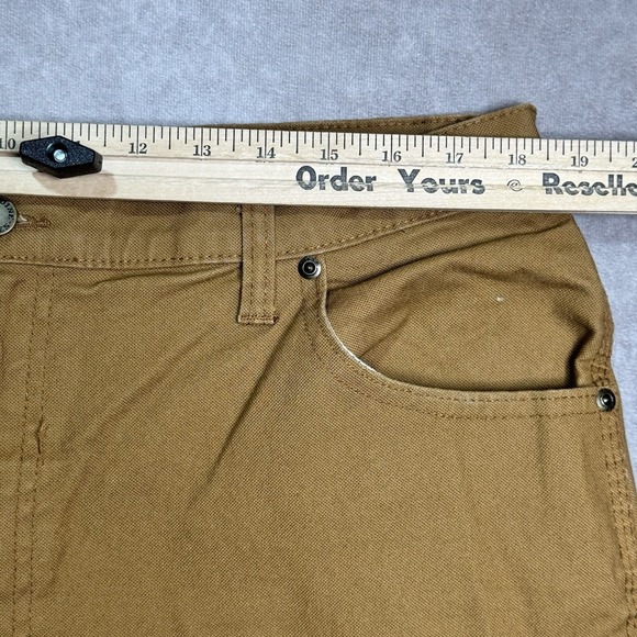 Dickies Pants Mens 36x34 (Fits 37x33) Khaki Tan Carpenter Canvas Work Utility - Picture 8 of 11